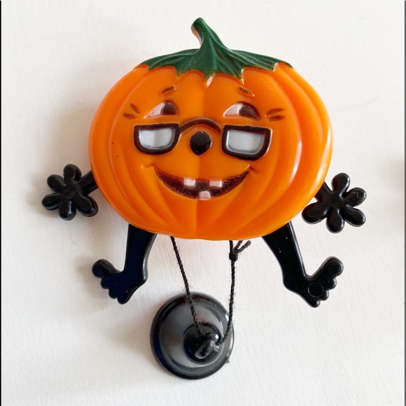 Vintage Jewelry - Vintage Halloween Brooches Lot Of 4